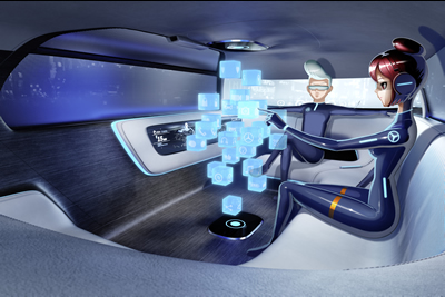 Mercedes Benz Vision Tokyo Autonomous Driving Hydrogen Fuel Cell Vehicle